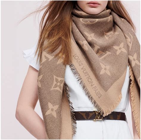 how to wear a lv scarf|louis vuitton clearance sale scarves.